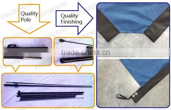 Portable Strong Outdoor Telescopic Flag Pole