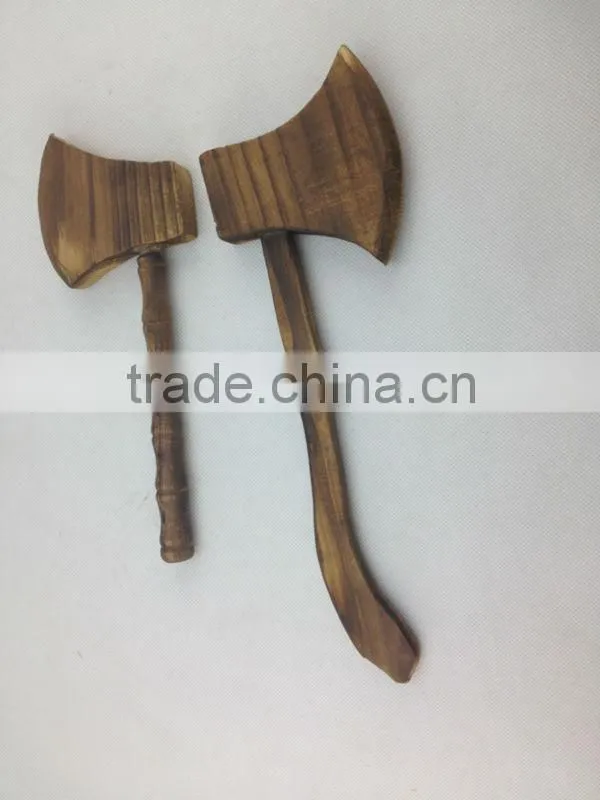 2014 new design wooden toy axe for kids wholesale