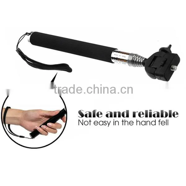 2014 Wholesale Price!!! Self-portrait Camera Handheld Monopod + Gopro adapter for Digital Camera Gopro hero2 3 CL-55-1