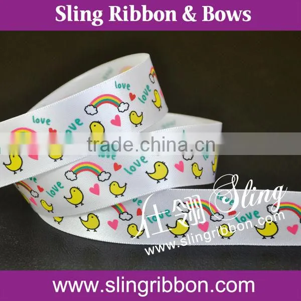 Animal Characters Satin Ribbons Wholesale