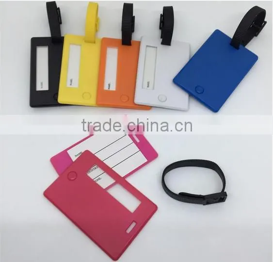 hot sale candy color hotel fashion custom luggage tag/custom hotel key tags/custom leather luggage tags