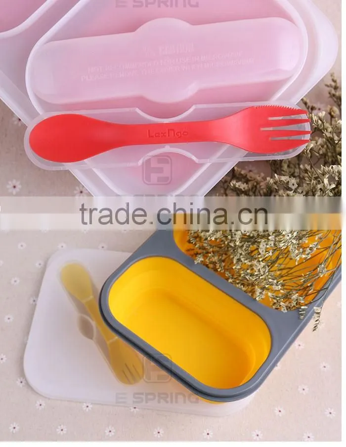 Microwaveable Tableware Bento Lancheira Dinnerware Set Lunch Box for Kids