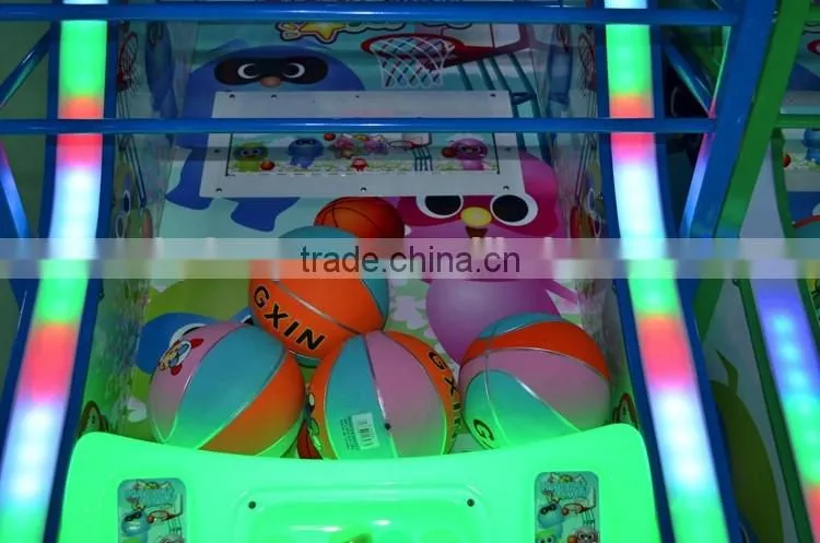 Amusement basketball game machine electronic basketball game machine