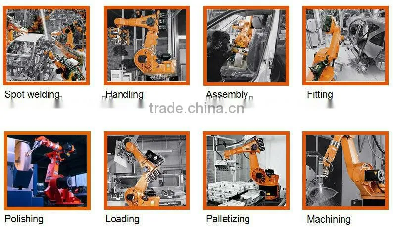 Industrial welder machine robot