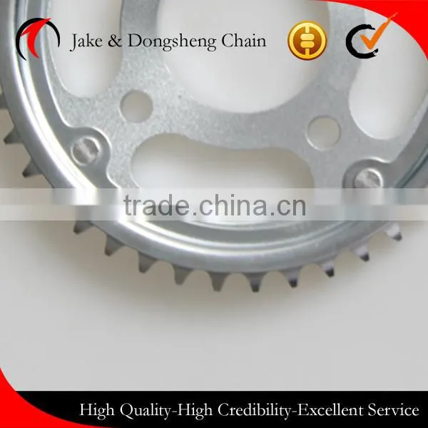 ZHEJIANG CHINA 1045 STEEL 40MN 428H/124L-56T/14T motor chain and sprocket per set