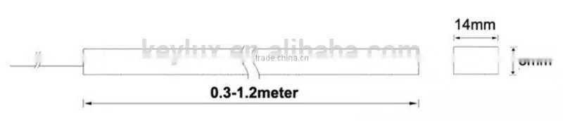 Waterproof IP65 Aluminum Profile CE ROHS 12v 5630 SMD Rigid Led Strip