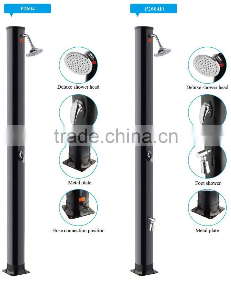 Hot Sales Swimming Pool Backyard Solar Shower Poolside Shower 35L