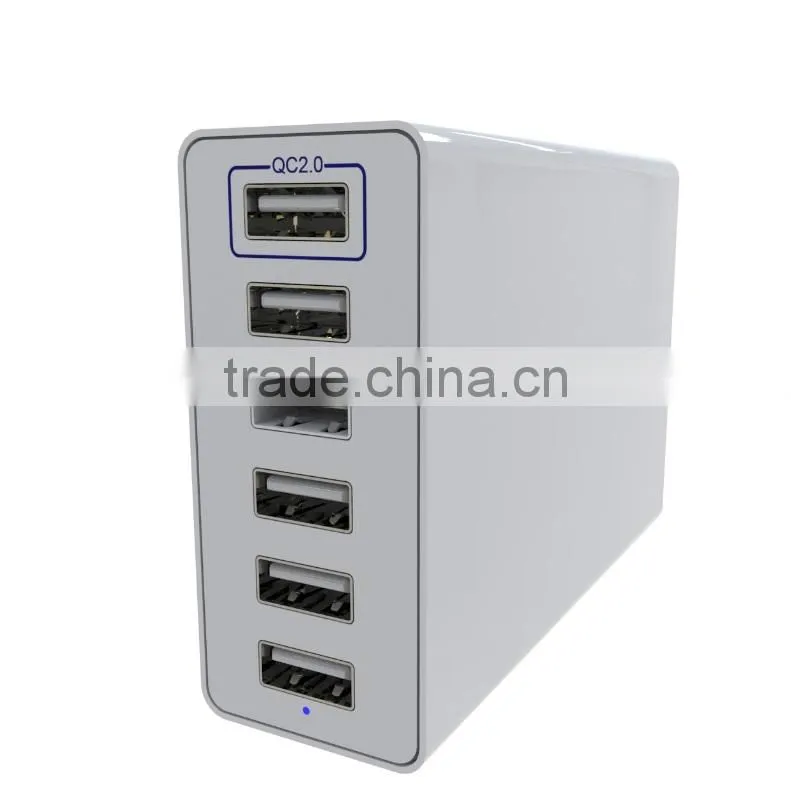 AOTECH QC 2.0 usb HUB charger with auto detect