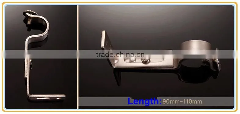 Heavy Duty Simple Adjustable Curtain Rod Bracket