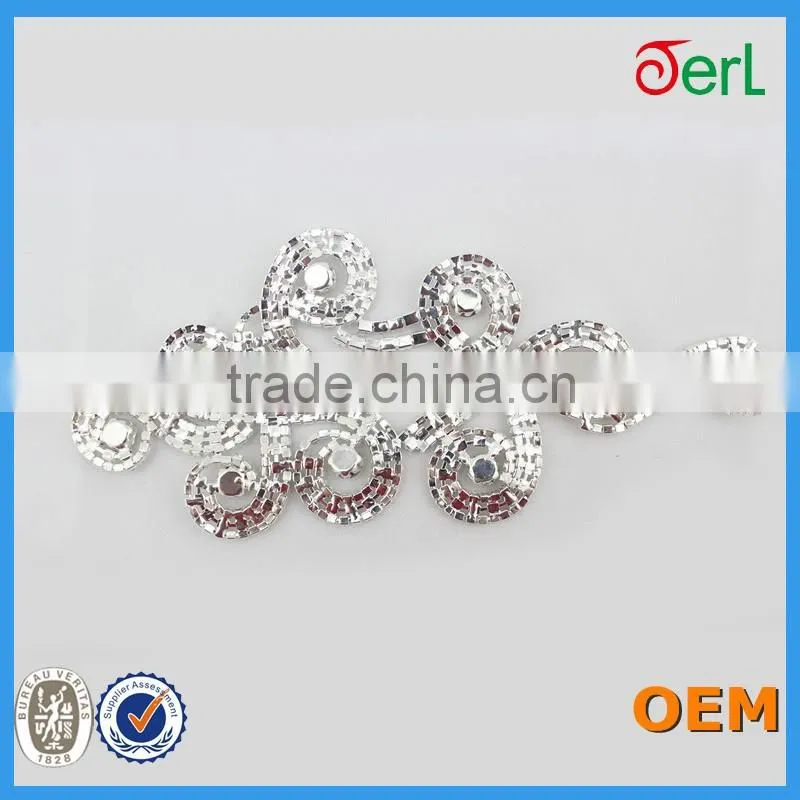 2016 new style rhinestone chain trimming for wedding dress