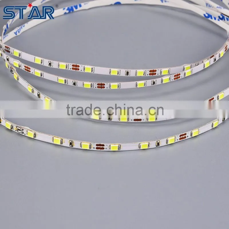 14.4W 72 leds rohs waterproof double sided led strip light