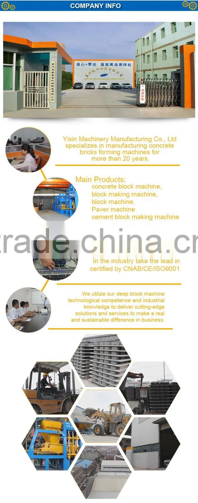 Manual Concrete Block Moulding Machine Brick Making Machine In China