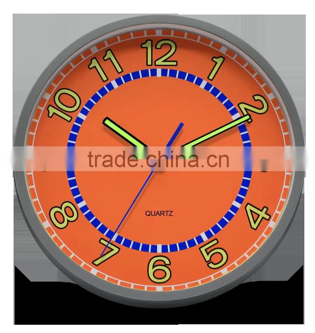 WC22002 automatic calender wall clock/selling well all over the world