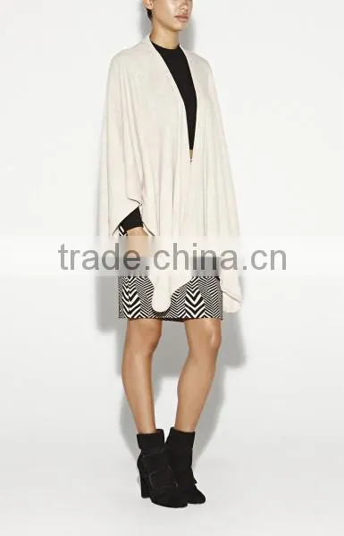 15JW0212 women wholesale cwraps shawls with sleeves
