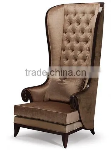 antique furniture high back chair for sale lobby furniture TC4015