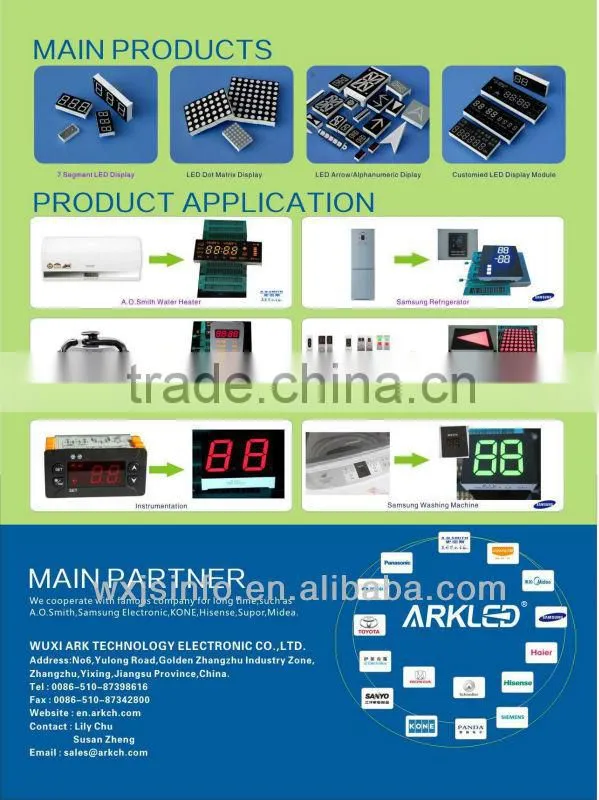 red color elevator arrow customized led display