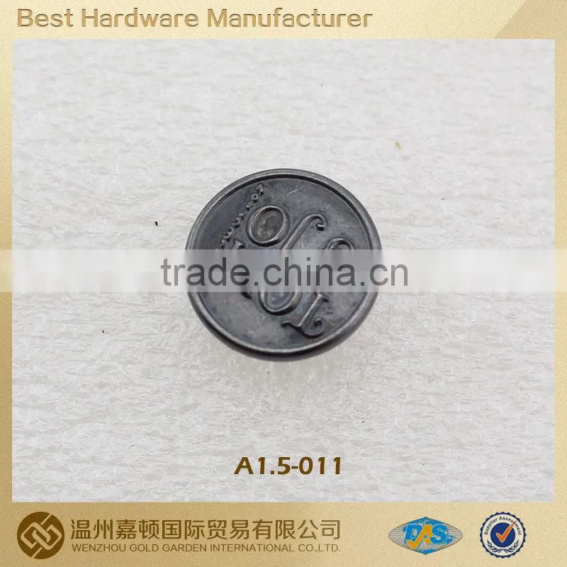 metal button snaps for leather of good price