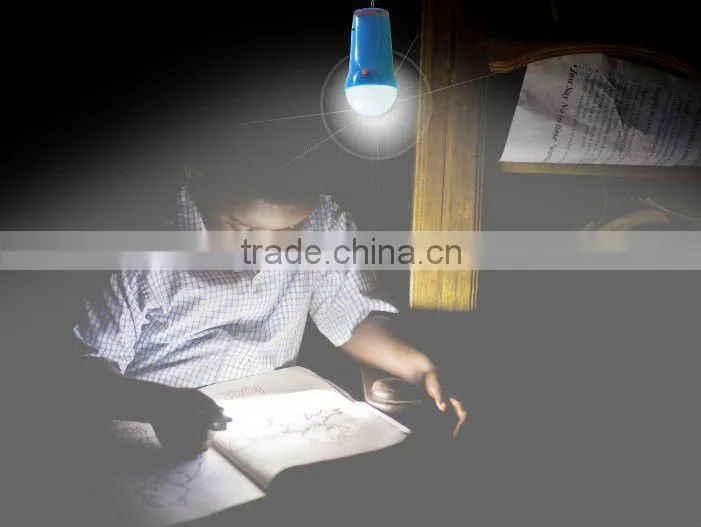 3W portable LED solar lantern with USB to charge mobile