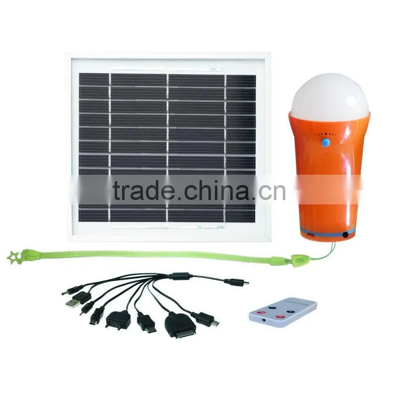 multi-function solar portable emergency light