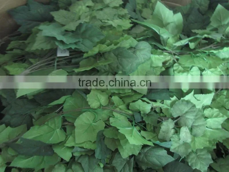 silk leaves large bush hanging