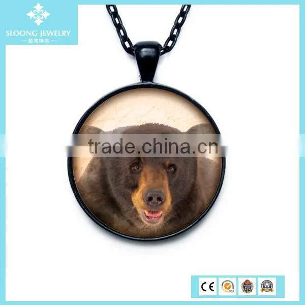 Wholesale Charm Design Round Lovely Dog Pendant Online