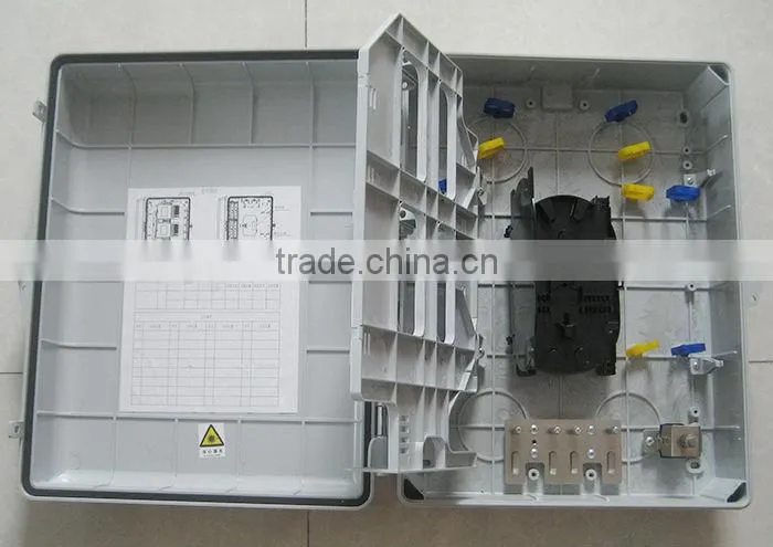 32core Plastic optical distribution ftth box