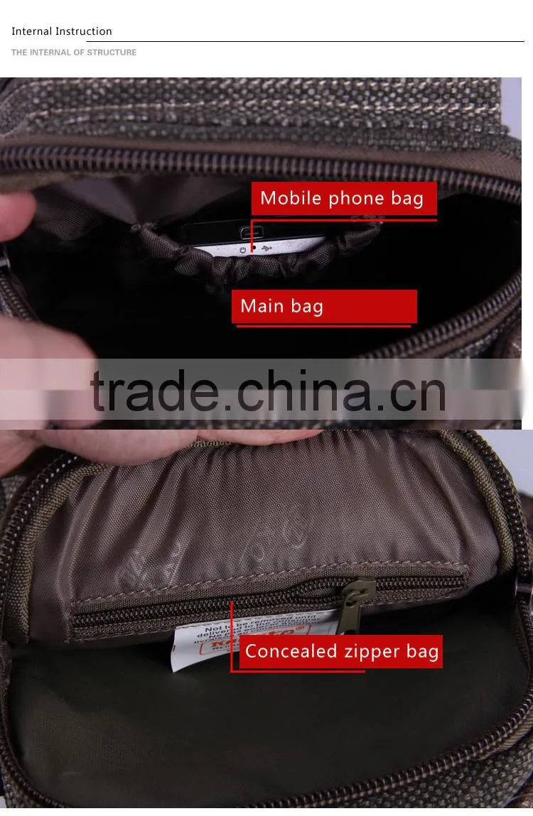 Traditional Canvas Waist Bag Fanny Pack Small Messenger Bag Sport Waist Bag Running Waist Bag Sling Bag For School