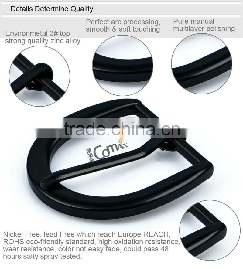 Metal matte gunmetal coat belt buckle manufacturers