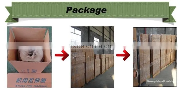 Cheap pallet wrapping film transparent stretch film