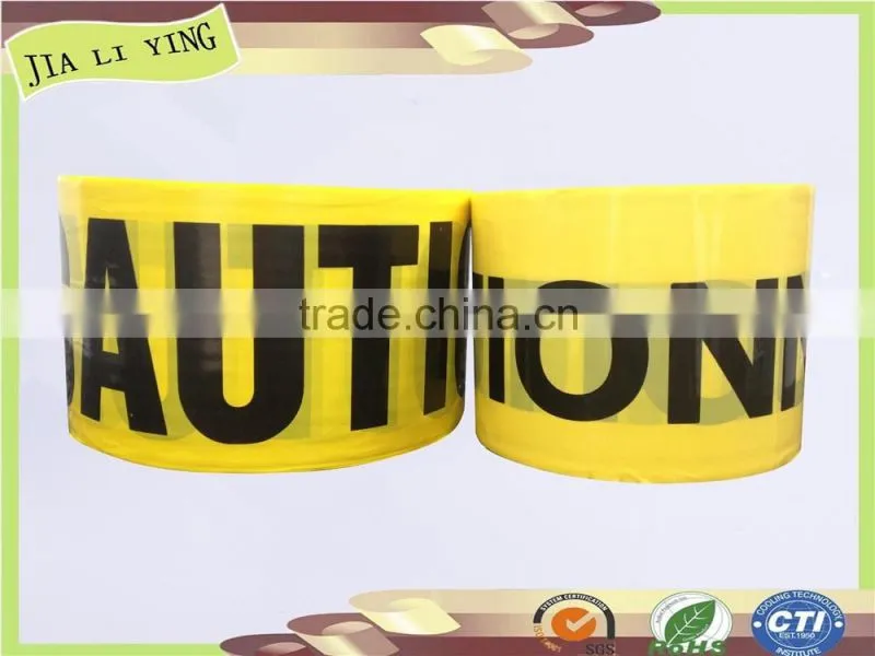 None-adhesive Police Caution Tape for Safety Warning