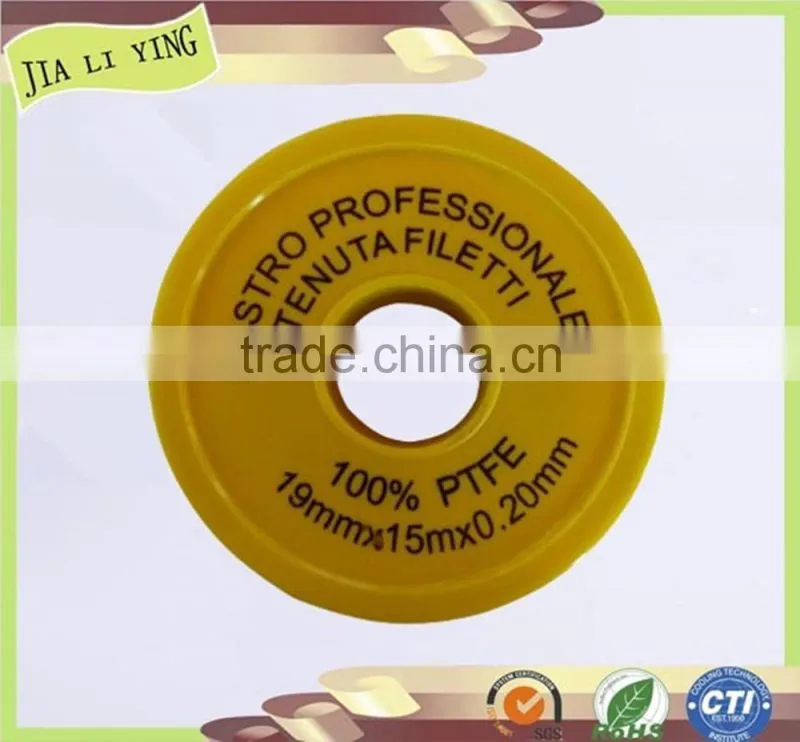 high density Poly fluoroethylene thread seal tape
