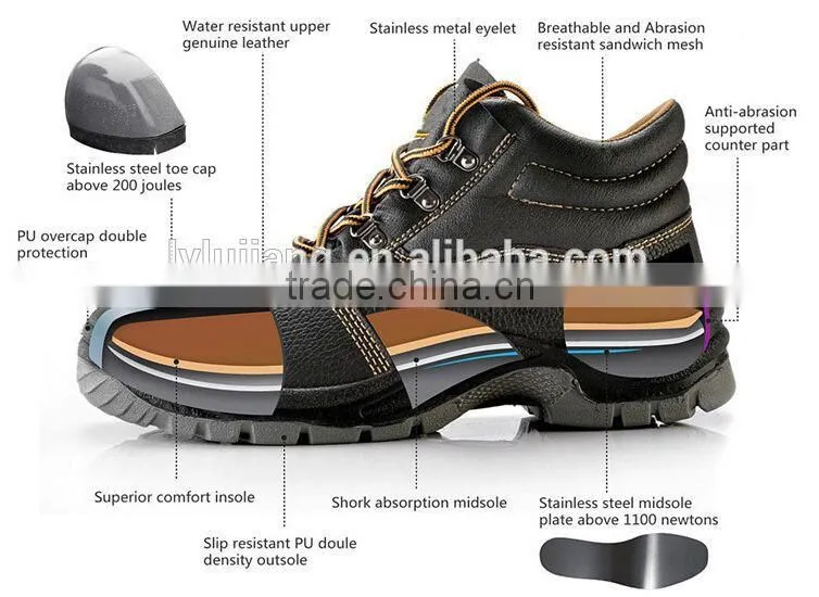 safety shoes sport work shoes office safety shoes lujiang brand