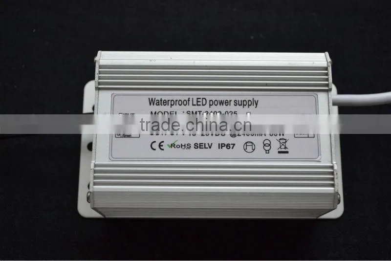 277V led driver 1000ma 60w