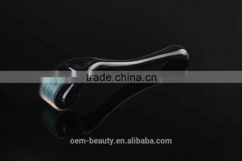 Disposable microneedling dermaroller for hair loss treatment