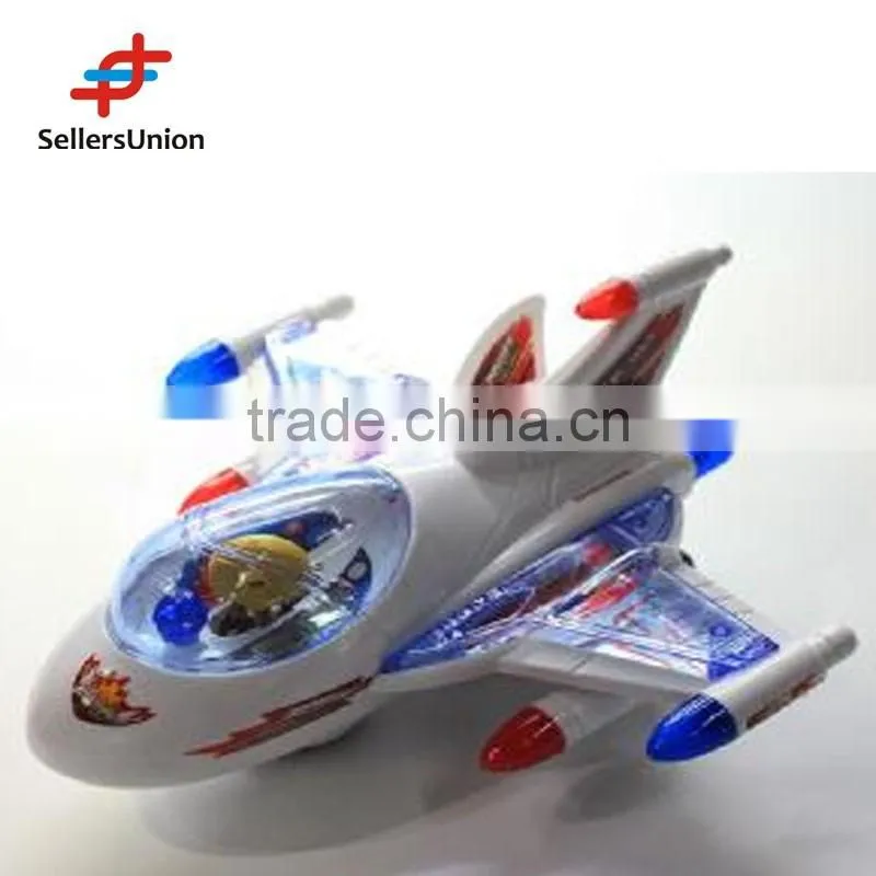 No.1 yiwu commission agent remote control electric toy car motors lower price Good quality electronic plane with light 21*21*7CM