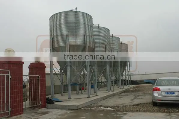 Goldenest hot-galvanized sheet poultry silo