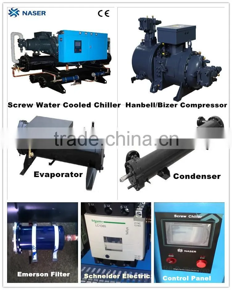 high efficiency chilled water cooler types of chiller