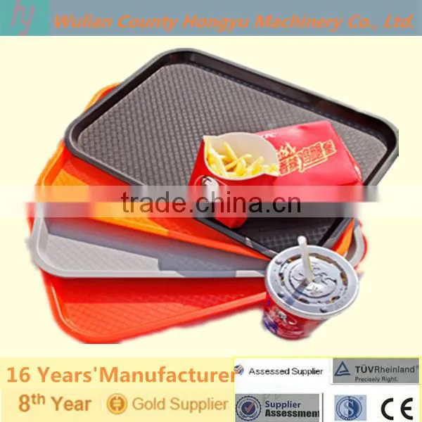 hot sale plastic tray for fast food restaurant