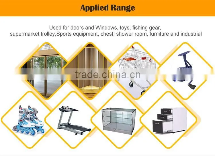chrome steel non-standard miniature ball ball bearing for window door