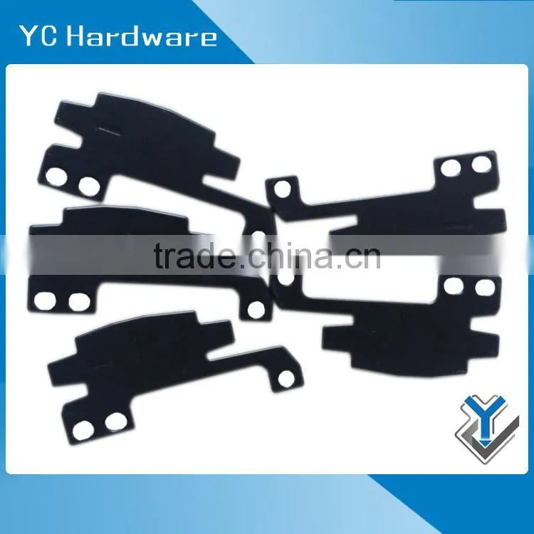 powder-coated carbon steel 3 hole bracket