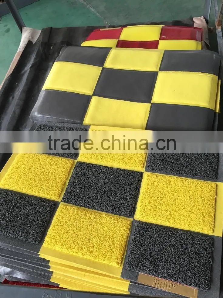 HOT!!! Welcome PVC door mat/PVC coil vinyl loop mat