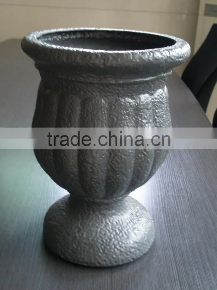 OEM Blow Molding plastic fish flower vase,small vase