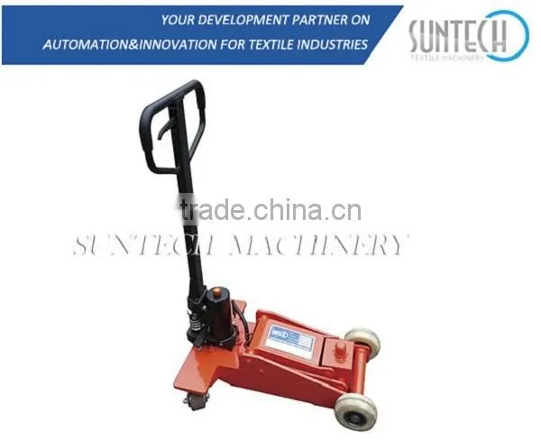 Suntech heavy duty hand operated trolley with PU wheels