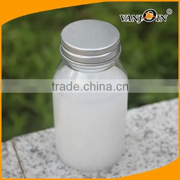 200ml Pudding Plastic Bottle Milk bottle with Metal or Plastic Cap