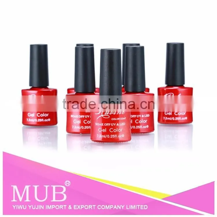 2016 Popular and Fashion 308 colors gel private label nail polish with your logo