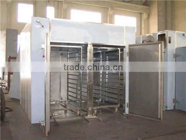 120 kg Stainless hot air circulating oven banana dryer/apple drying machine used widely with best price
