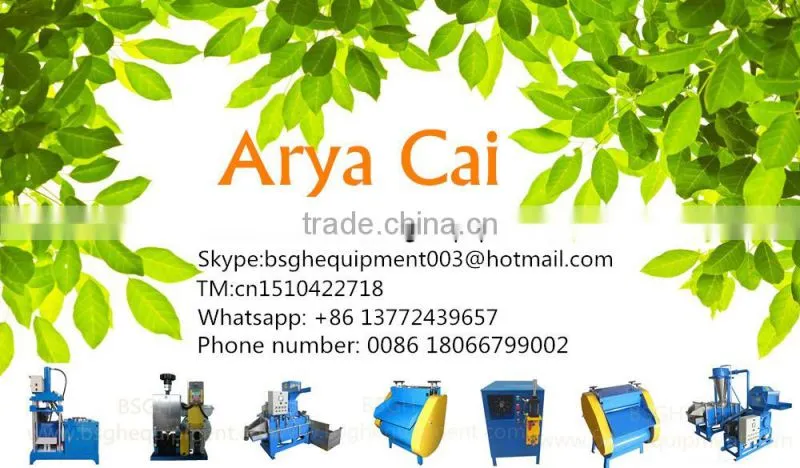 Air Conditioner Radiator Separator/Scrap Copper Wire Recycling Machine for pvc wire cable extrusion machines