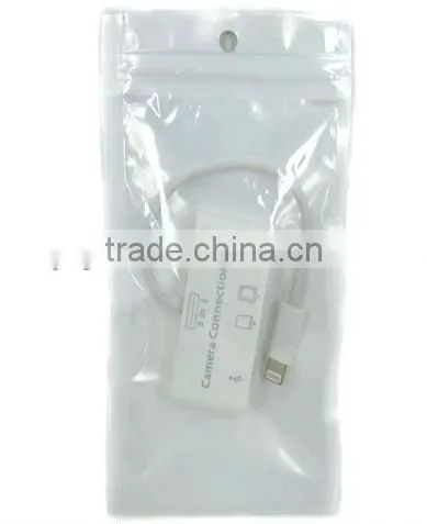 Newest 3 in 1 card reader for ipad 4/ipad mini,with adapter