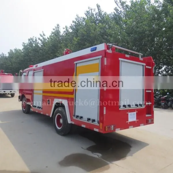 124hp DONGFENG 4*2 Fire Fighting Truck 4 ton