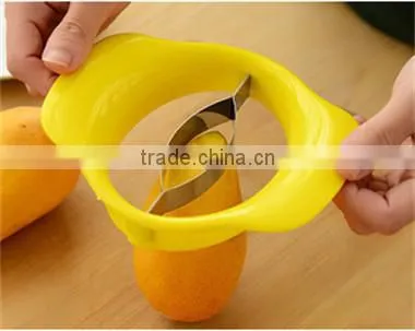 Plastic Peach and Mango cutter/ Classical Mango Slicer/ Plastic handle Mango Splitter